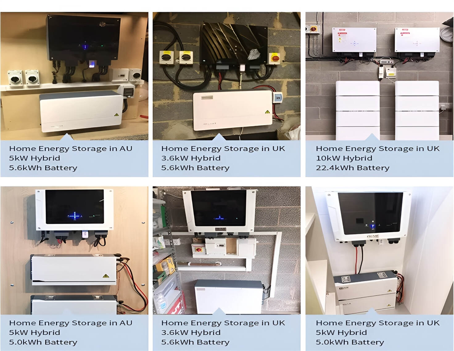 HomSolar lithium ion LIPO LFP LiFePO4 batteries industry application projects case